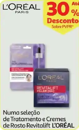 Minipreço Numa seleção de Tratamento e Cremes de Rosto Revitalift L'ORÉAL promoção