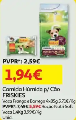 Minipreço Comida Húmida p/ Cão FRISKIES promoção