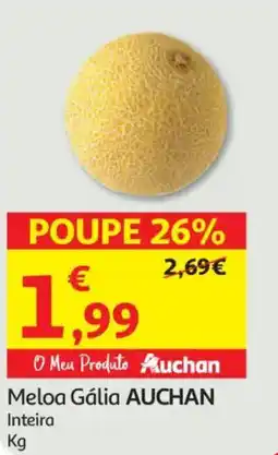Auchan Meloa Gália AUCHAN Inteira promoção