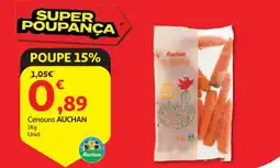 Auchan Cenoura AUCHAN promoção