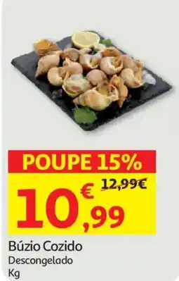 Auchan Búzio Cozido Descongelado promoção
