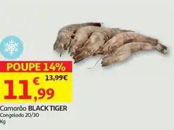 Auchan Camarão BLACK TIGER promoção