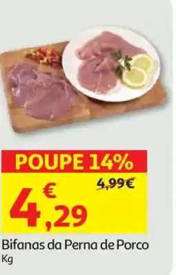 Auchan Bifanas da Perna de Porco promoção