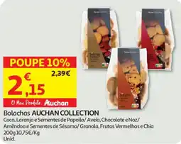 Auchan Bolachas AUCHAN COLLECTION promoção