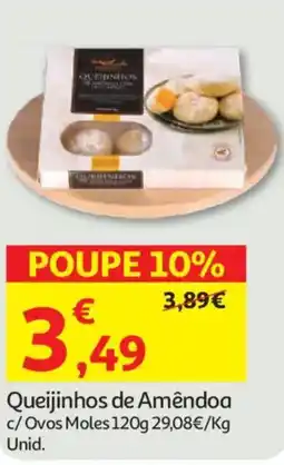 Auchan Queijinhos de Amêndoa promoção