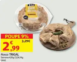 Auchan Rosca TRIGAL Serrana promoção