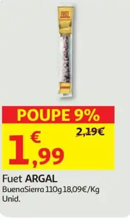 Auchan Fuet ARGAL promoção
