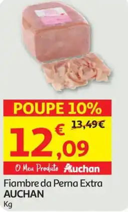 Auchan Fiambre da Perna Extra AUCHAN promoção