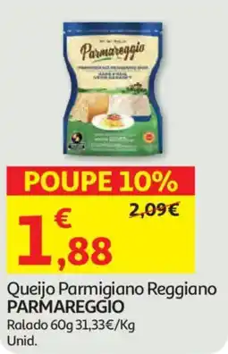 Auchan Queijo Parmigiano Reggiano PARMAREGGIO promoção