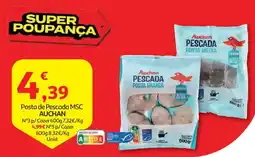 Auchan Posta de Pescada MSC AUCHAN promoção