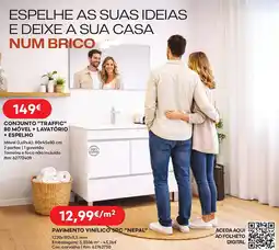 Bricomarché Conjunto "traffic" 80 móvel + lavatório + espelho promoção