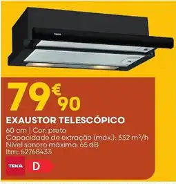 Bricomarché Exaustor telescópico promoção