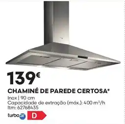 Bricomarché Chaminé de parede certosa* promoção