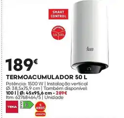 Bricomarché Termoacumulador promoção