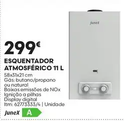 Bricomarché Esquentador atmosférico promoção
