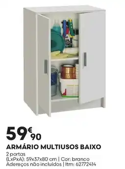 Bricomarché Armário multiusos baixo promoção