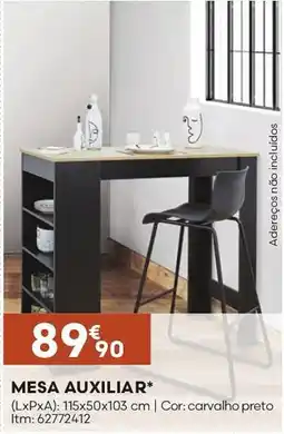 Bricomarché Mesa auxiliar* promoção