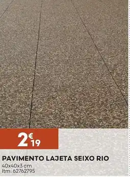 Bricomarché Pavimento lajeta seixo rio promoção