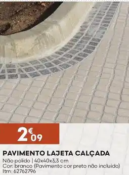 Bricomarché Pavimento lajeta calçada promoção