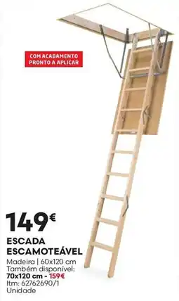 Bricomarché Escada escamoteável promoção