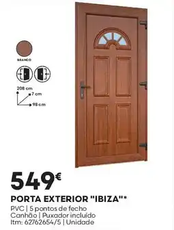 Bricomarché Porta exterior "ibiza"* promoção