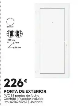 Bricomarché Porta de exterior promoção