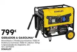 Bricomarché Gerador a gasolina* promoção