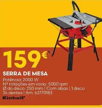 Bricomarché Serra de mesa promoção