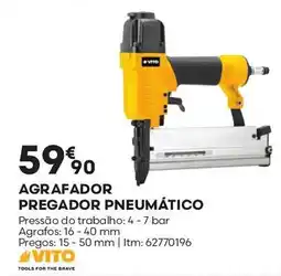 Bricomarché Agrafador pregador pneumático promoção