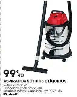 Bricomarché Aspirador sólidos e líquidos promoção
