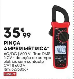 Bricomarché Pinça amperimétrica* promoção