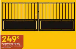 Bricomarché Portão de ferro promoção