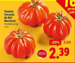 Lidl Tomate Coração de Boi Nacional promoção