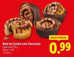 Lidl Bolo de Canela com Chocolate Cada promoção