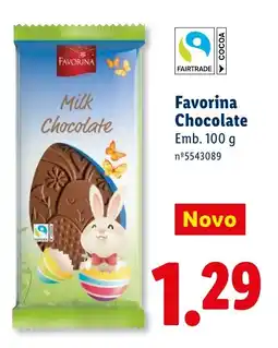 Lidl Favorina Chocolate promoção