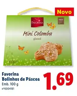 Lidl Favorina Bolinhos de Páscoa promoção