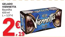 E.Leclerc Gelado viennetta baunilha promoção
