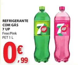 E.Leclerc Refrigerante com gás 7 up promoção