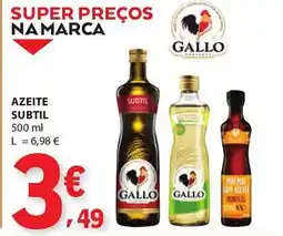 E.Leclerc Azeite subtil gallo promoção