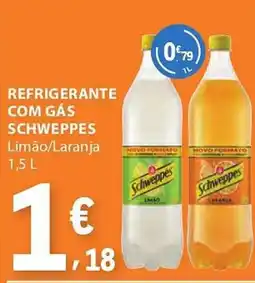 E.Leclerc Refrigerante com gás schweppes promoção