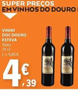 E.Leclerc Vinho doc douro esteva promoção