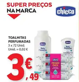 E.Leclerc Toalhitas perfumadas promoção
