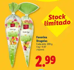 Lidl Favorina Drageias promoção