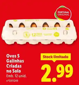 Lidl Ovos S Galinhas Criadas no Solo promoção