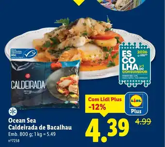 Lidl Ocean Sea Caldeirada de Bacalhau promoção