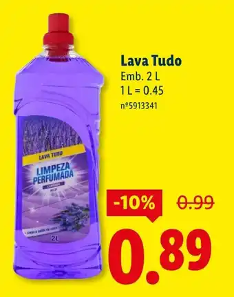 Lidl Lava Tudo promoção