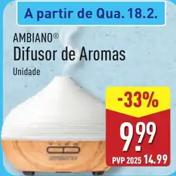 ALDI AMBIANO Difusor de Aromas promoção