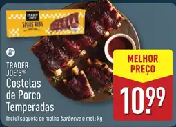 ALDI TRADER JOE'S Costelas de Porco Temperadas promoção