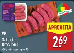 ALDI Salsicha Brasileira promoção