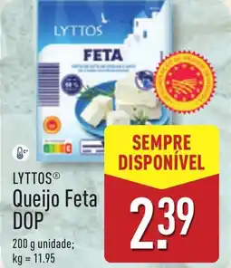 ALDI LYTTOS Queijo Feta DOP promoção